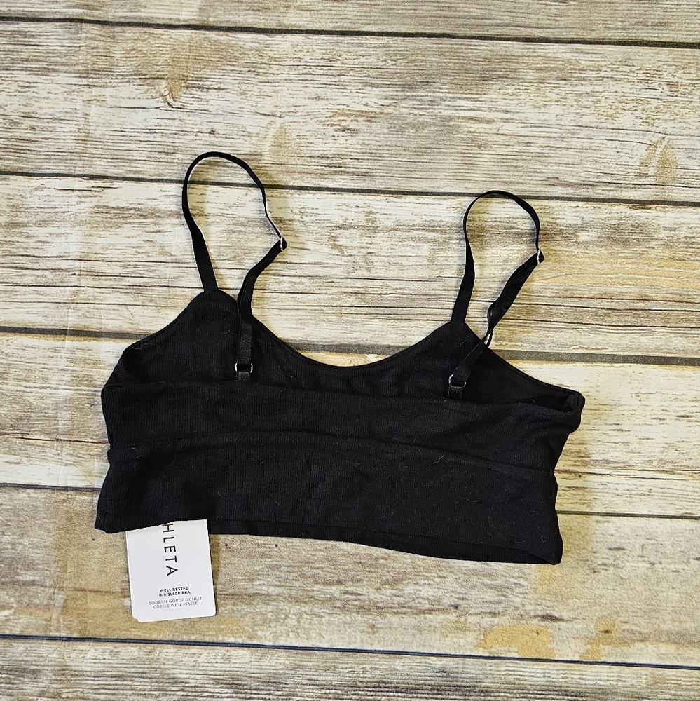 Athleta • Well Rested Soft Modal Rib Sleep Bra Size Small NWT - Picture 5 of 11
